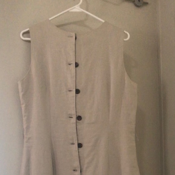 Linen lined Dress - Picture 2 of 3